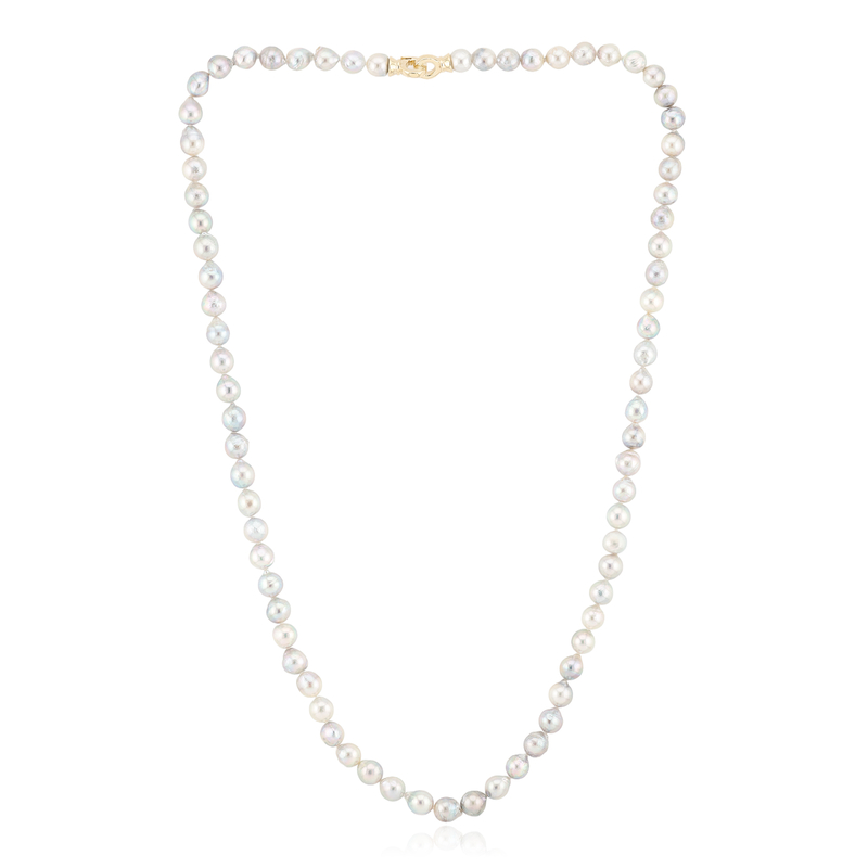 Platin-Akoya-Perlen-Goldcollier (TPC)