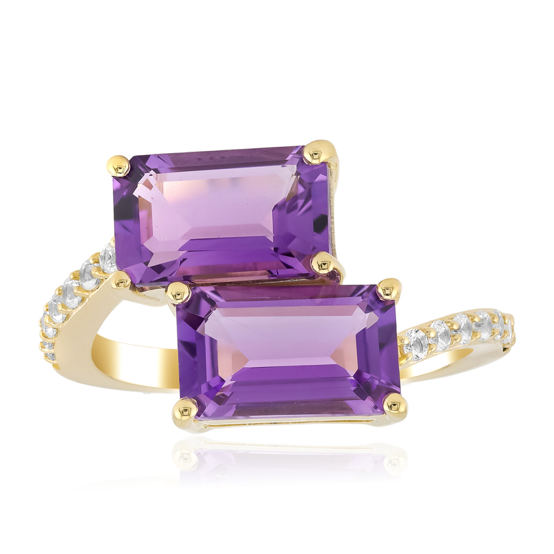 Amethyst-Goldring (de Melo Gold) Unkategorisiert online kaufen