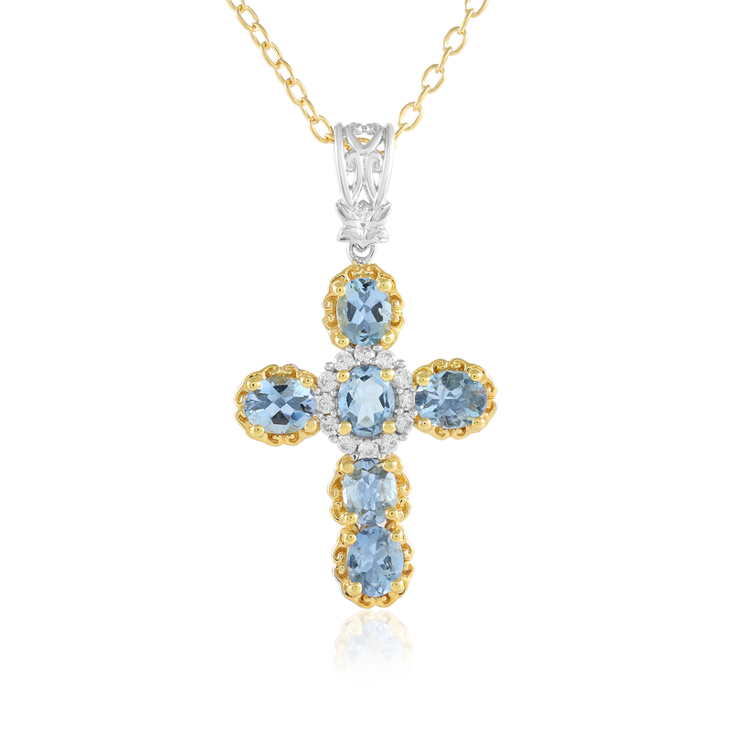 Aquamarin-Silberhalskette (Gems en Vogue) Unkategorisiert online kaufen Aquamarin-Silberhalskette (Gems en Vogue) Unkategorisiert online kaufen