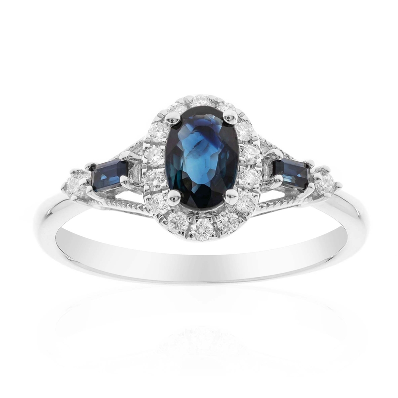 Blauer Ceylon-Saphir-Goldring (CIRARI) Unkategorisiert online kaufen