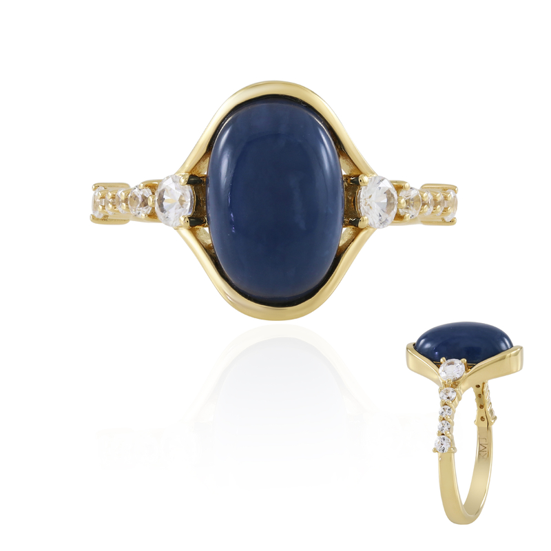 Blauer Opal-Silberring (KM by Juwelo) Unkategorisiert online kaufen