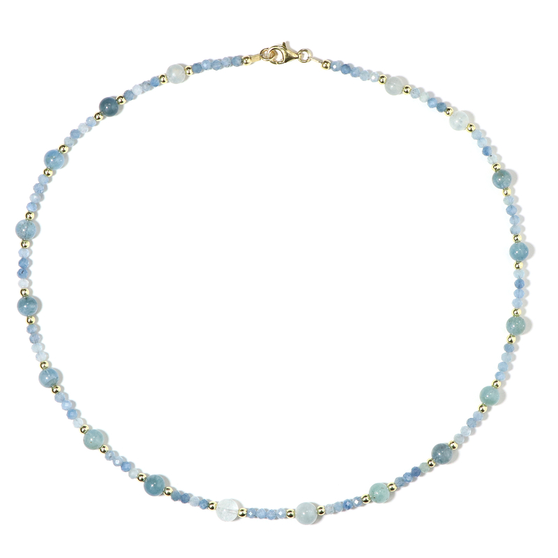 Brasilianischer Aquamarin-Silberhalskette Unkategorisiert online kaufen Brasilianischer Aquamarin-Silberhalskette Unkategorisiert online kaufen