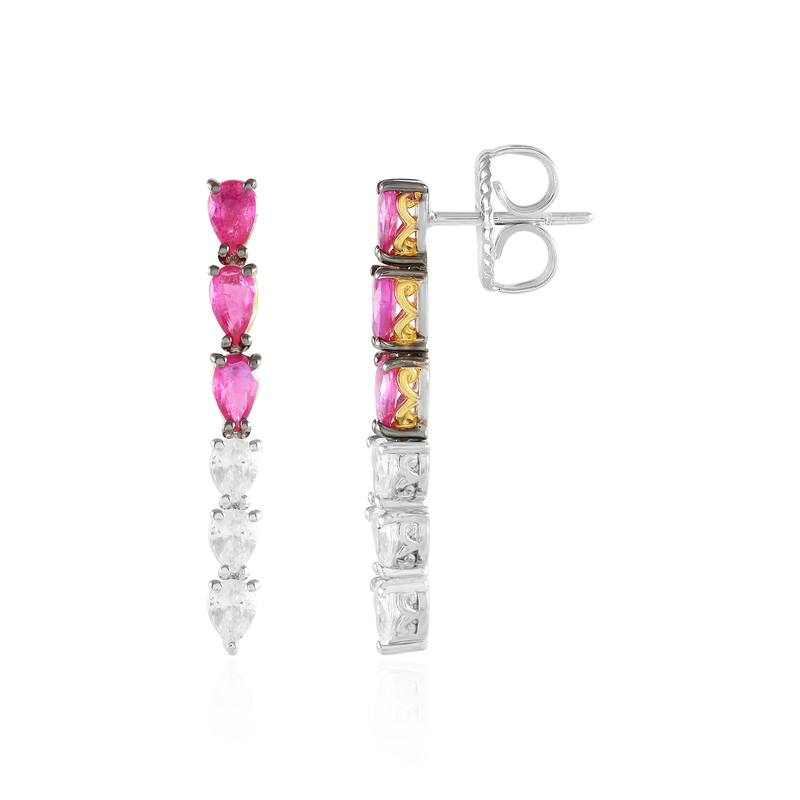 Burmesischer Rubin-Silberohrringe (Gems en Vogue) Unkategorisiert online kaufen Burmesischer Rubin-Silberohrringe (Gems en Vogue) Unkategorisiert online kaufen