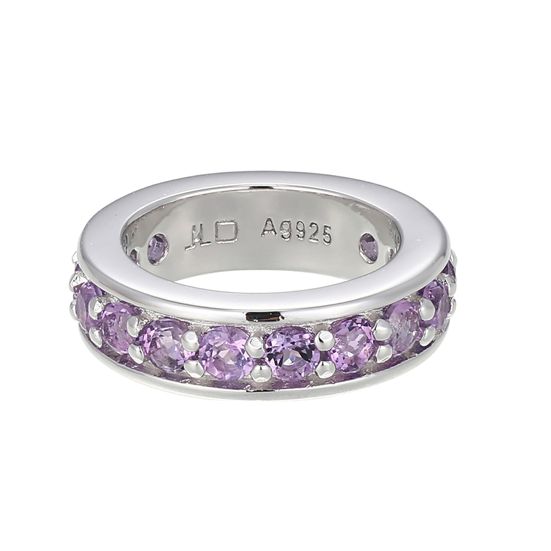 Lavendel-Amethyst-Silberanhänger (MONOSONO COLLECTION) Unkategorisiert online kaufen