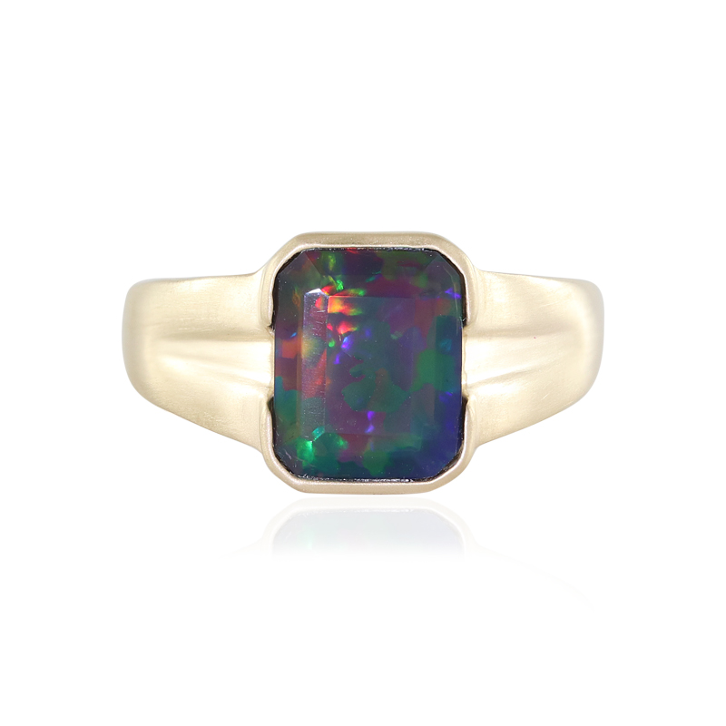 Mezezo-Opal-Goldring (de Melo Gold) Unkategorisiert online kaufen