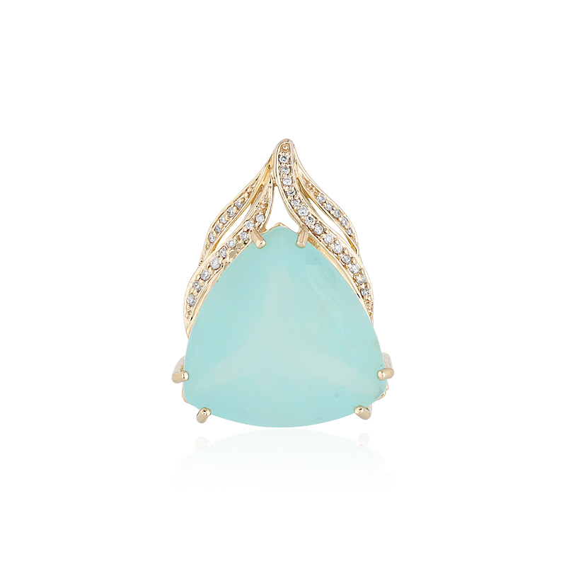 Paraiba-Opal-Goldanhänger (AMAYANI) Unkategorisiert online kaufen Paraiba-Opal-Goldanhänger (AMAYANI) Unkategorisiert online kaufen