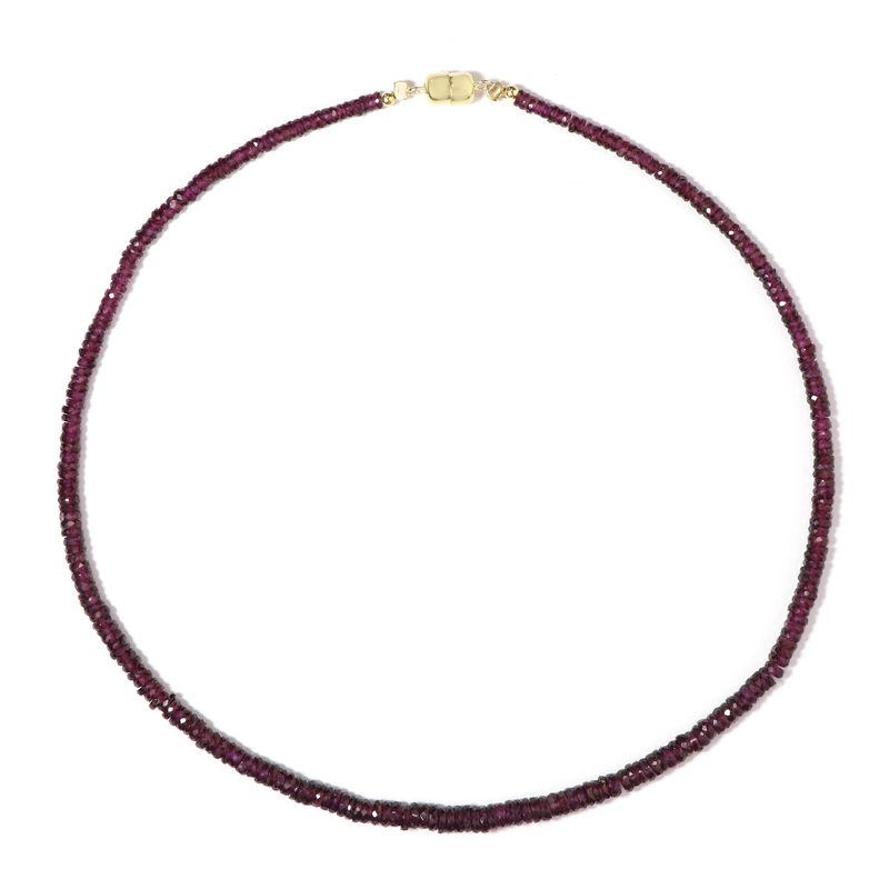 Rhodolith-Silberhalskette (Adela Silber) Unkategorisiert online kaufen Rhodolith-Silberhalskette (Adela Silber) Unkategorisiert online kaufen