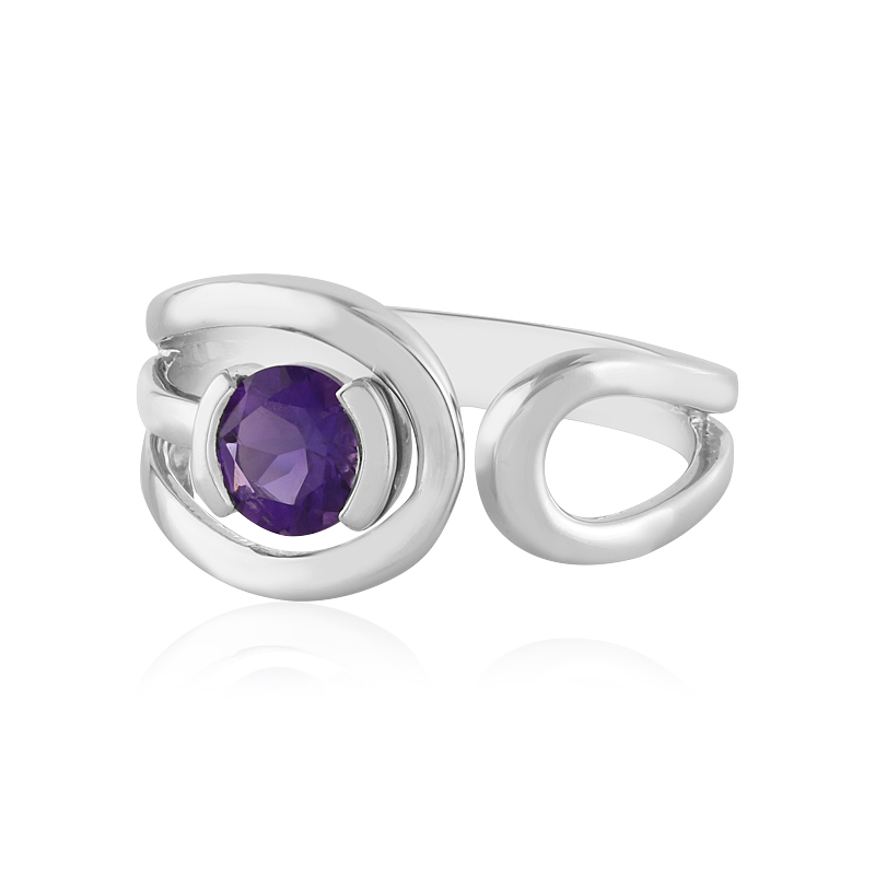 Sibirischer Amethyst-Silberring (de Melo Essence) Unkategorisiert online kaufen
