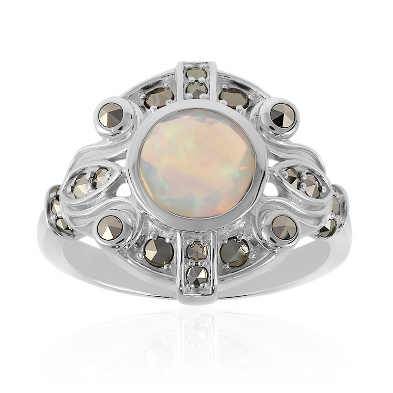 Welo-Opal-Silberring (Annette classic) Unkategorisiert online kaufen