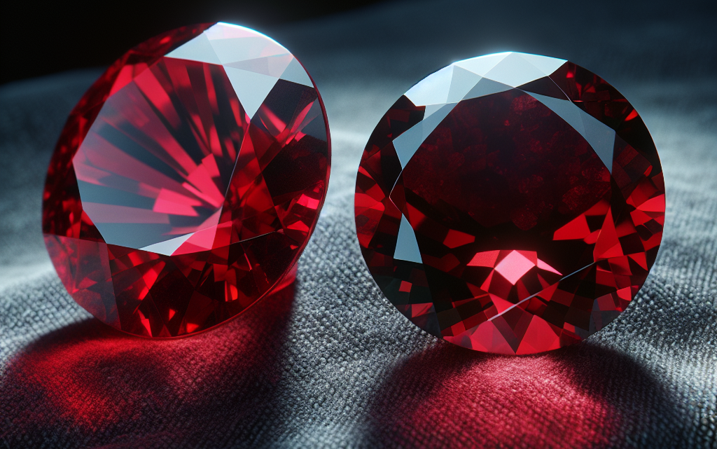 Rubin – Der funkelnde Glanz von Mozambique und Burma im Vergleich