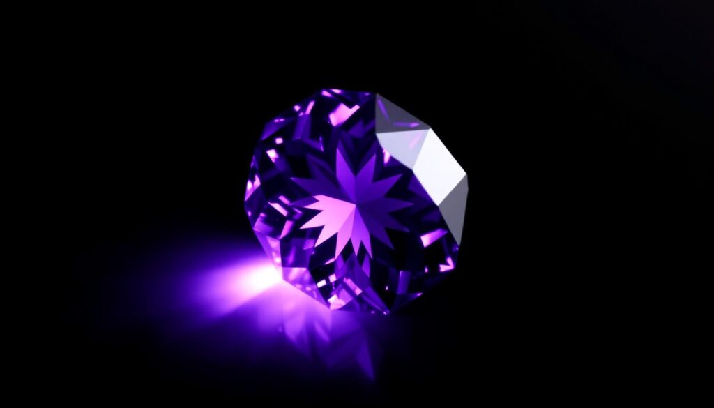 Amethyst Edelstein in violetter Pracht