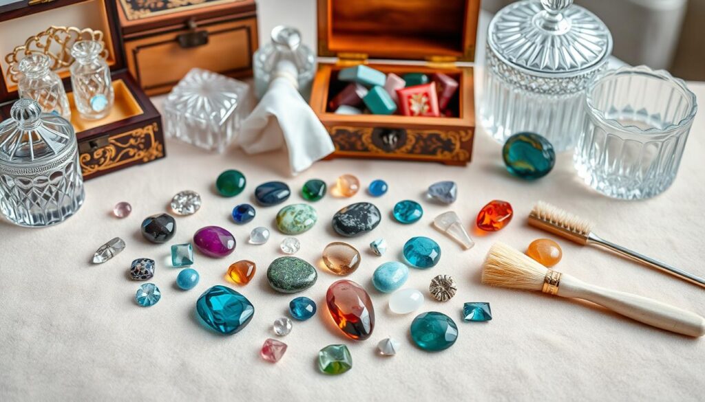Edelsteine Pflege und Aufbewahrung