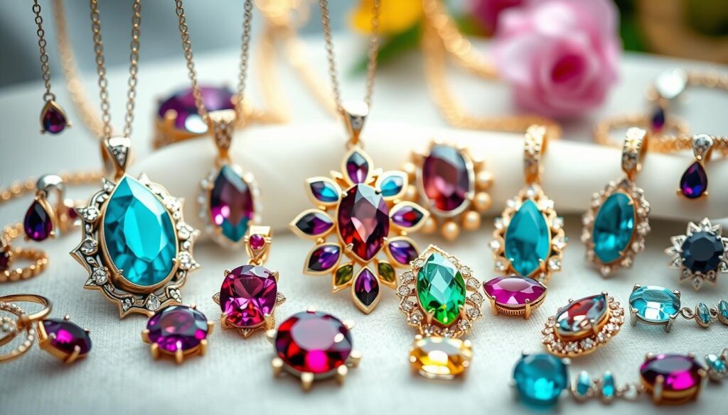 Halbedelstein Schmuckdesign