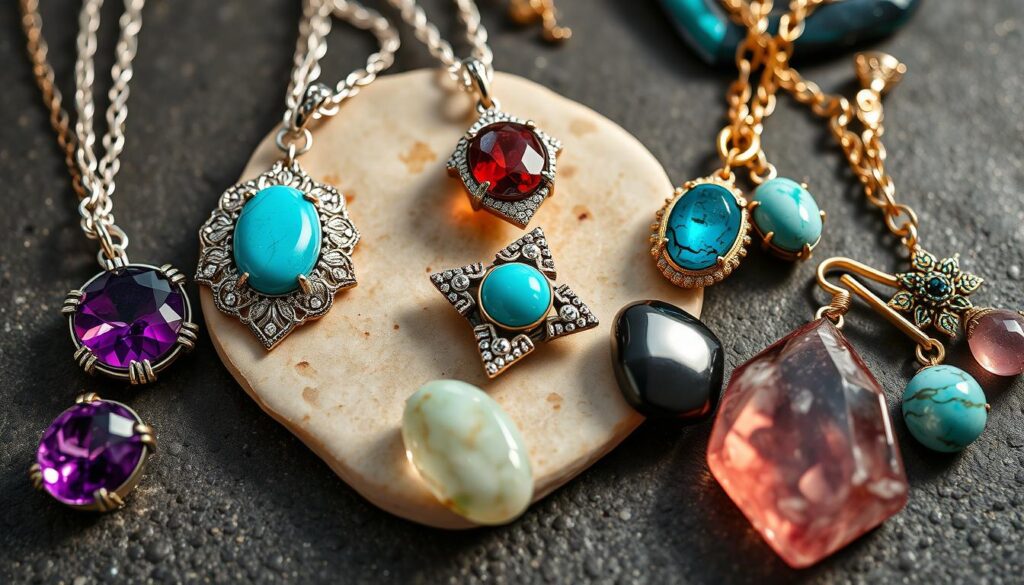 Halbedelstein Schmucktrends