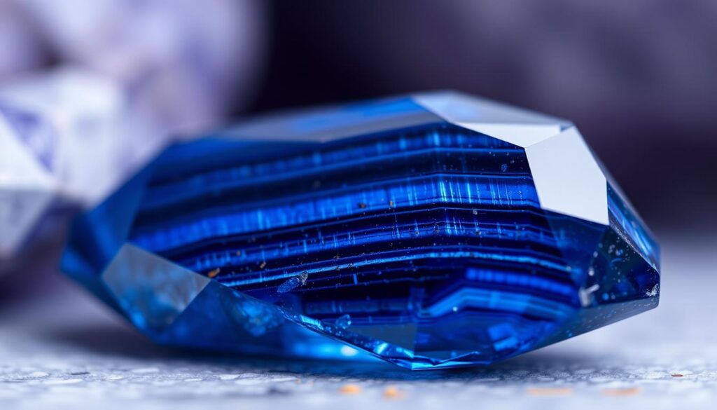 Kyanit blauer Edelstein