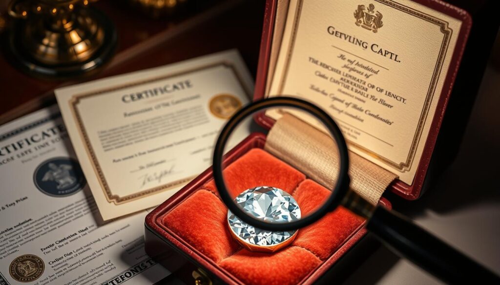 Zertifizierung von Schmucksteinen Zertifizierung von Schmucksteinen