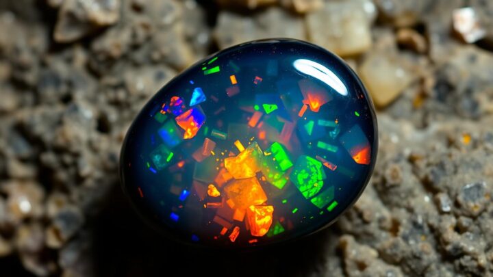 Schwarzer Opal – Der mystische Edelstein aus Australien