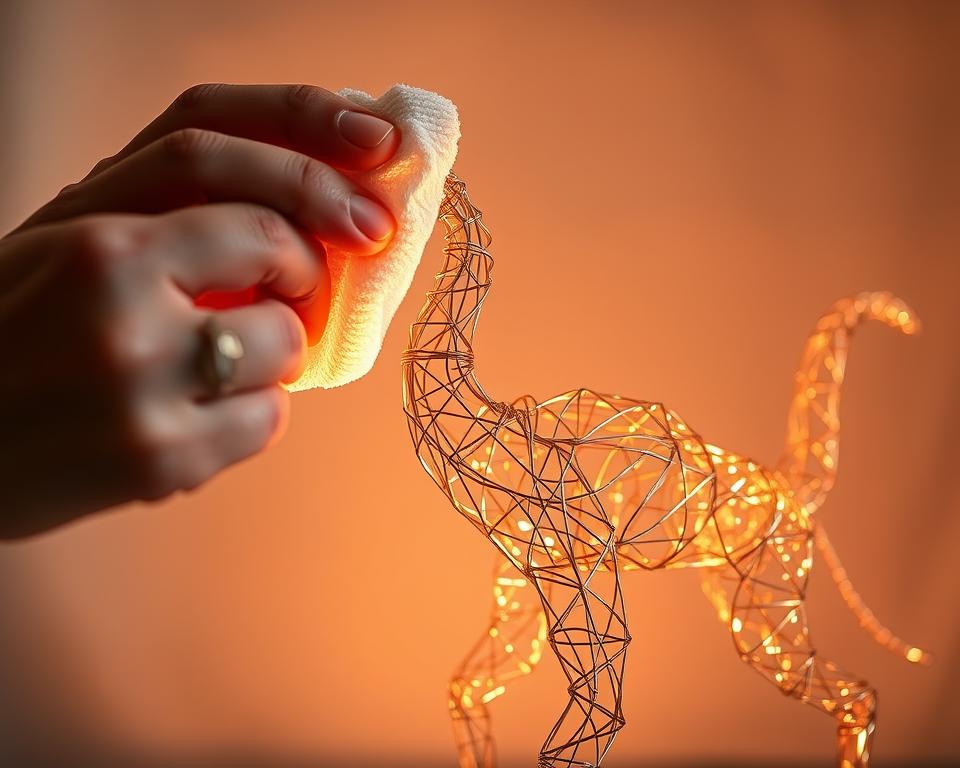 Drahtkunst Reinigung und Pflege Drahtkunst Reinigung und Pflege