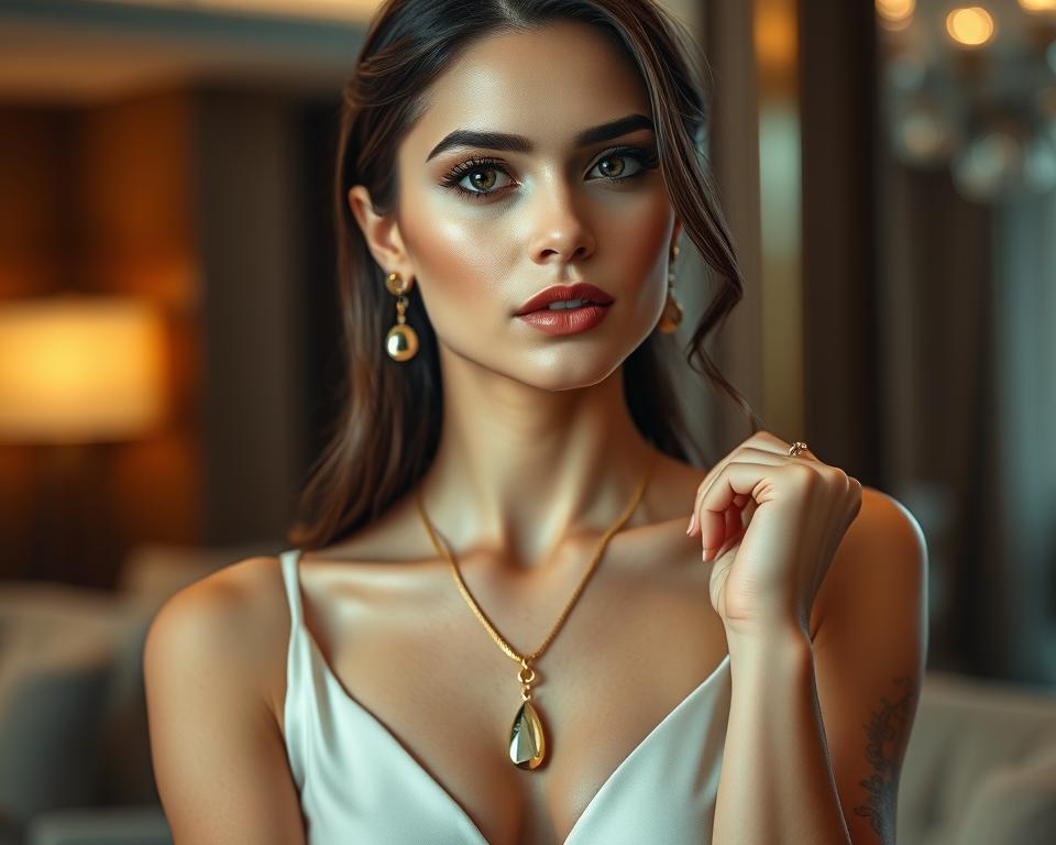 Lange Ketten Styling Tipps