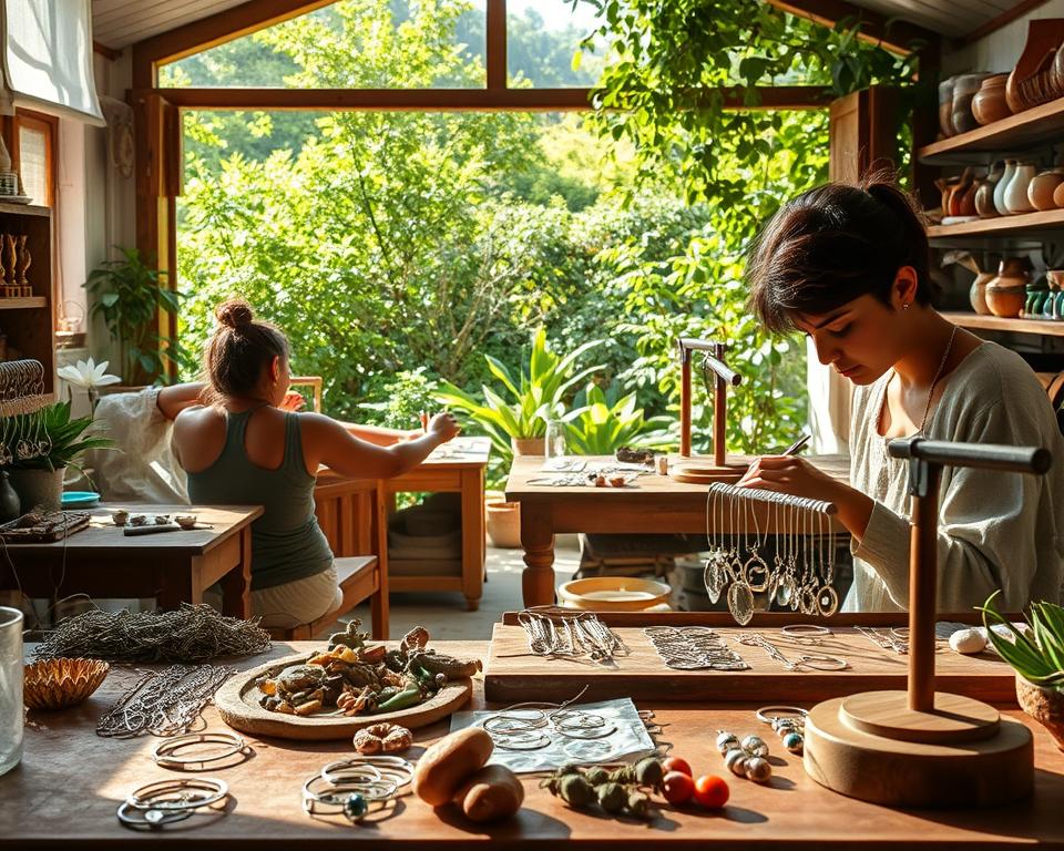 Nachhaltige Schmuckproduktion