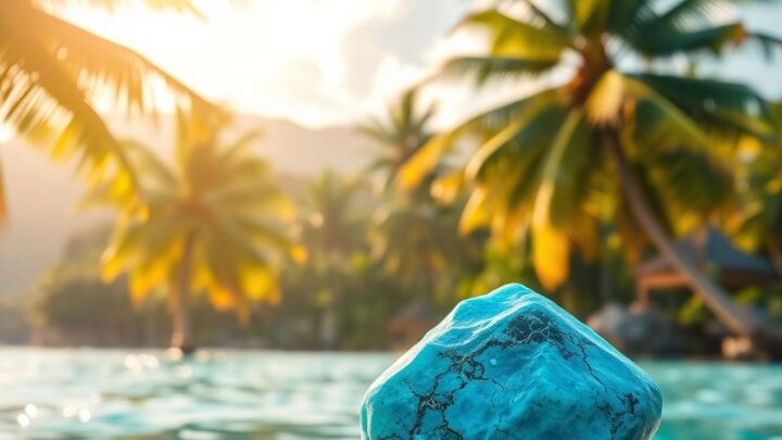 Larimar-Stein Wirkung: Heilkraft des Karibikschatzes