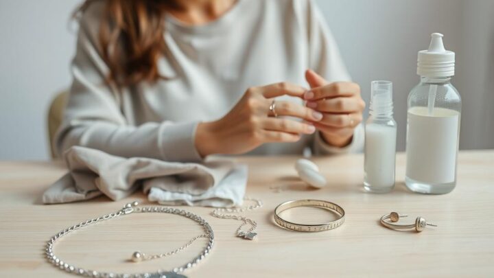 So einfach können Sie Silberschmuck reinigen